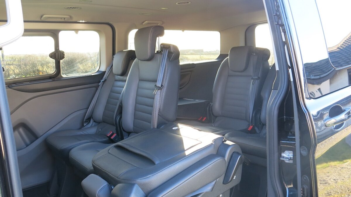 Spacious, comfortable vehicle